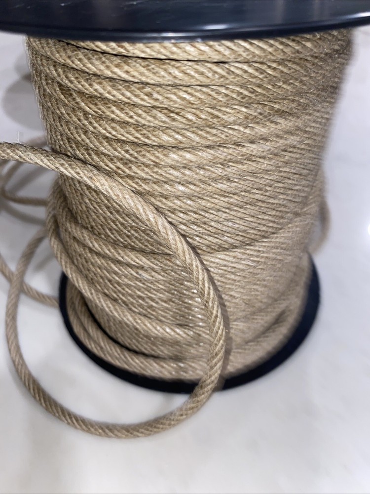 1/4” Hemp Rope Made In France