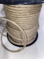 1/4” Hemp Rope Made In France