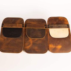 Pocket Quiver – Oil Tan Leather – Archery Back Pocket – Shatterproof Archery