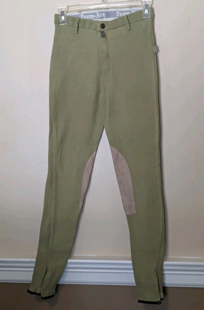 Lot of 2 Devon Aire Women’s Riding Breeches Sz S and Sz 26 Equestrian