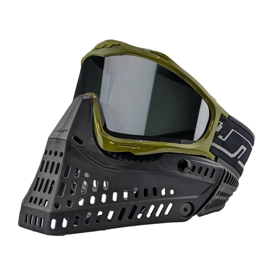 JT Paintball Spectra Proflex Thermal Paintball Goggle Olive/Black w/ Clear Lens