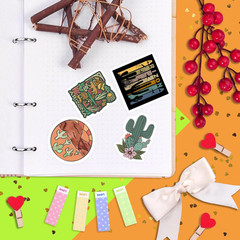 100Pcs Arizona Stickers for Water Bottle and Laptop – Arizona Party Supplies & D