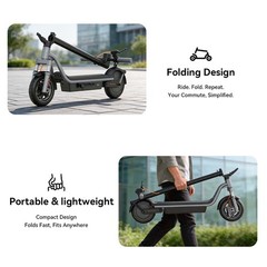 630W Motor Electric Scooter Adult 40KM Long Range Folding Fast Speed E-Scooter