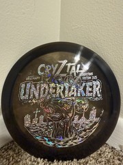 Discraft CryZtal Undertaker Ledgestone 2025 174g Black. Fairway driver.
