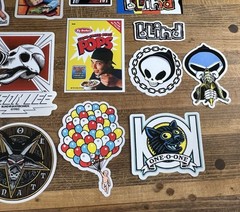 Blind Skateboards World, 101 Heritage, Big Bro sticker Lot Of 23 Sean Cliver