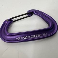 Lot of 4 – Black Diamond Neutrino Aluminum Wiregate Carabiners