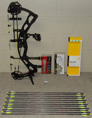 Hoyt Carbon RX-9 Bow Package- RedWrx RX9 -65 to 75 lb- Black – LEFT Handed