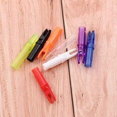Eco-Friendly Multi-Color Archery Nocks – 50 Durable Inserts for All Seasons