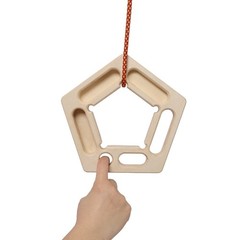 2PACK Climbing Hangboard Rock Climbing Training, Strengthen Fingers and Grip