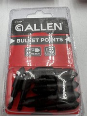 Allen Bullet Points Arrow Heads 125 Grain 5/16 Diameter 14621A 10-Pack Lot of 6
