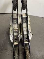 PowerSlide Nordic Trainer XC 150 Off Road Skate Ski Roller Blades Sz 10 mens