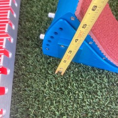 Starting Blocks Track and Field Sprint Pedal 32 In 6 Adjustable Angles Portable