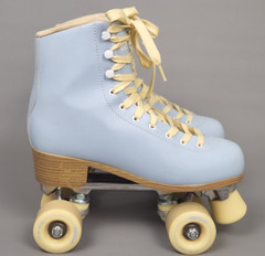 Impala Sidewalk Womens Size 10 Quad Roller Skates Sky Baby Blue and Yellow