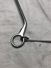 Western Mechanical Hackamore Bit with Braided Leather Noseband 8 » Shank