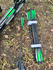 12/24 PACK 20 inch Hunting Carbon Crossbow Bolts Half Moon Nocks OD 8.8mm Arrows