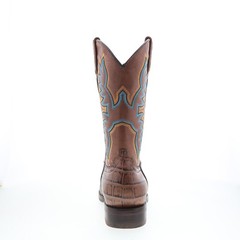 Dingo Trail Boss DI-108 Mens Brown Leather Pull On Cowboy Western Boots 10