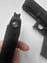GHK Airsoft G17 Gen 5, cal 6mm. MOS Version 1 with 4 optic plates included.