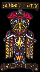 Vintage 1980’s Schmitt Stix Skateboards Monty￼ Sticker