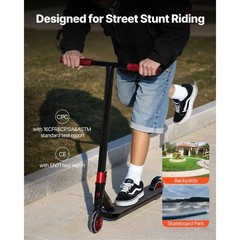 Pro Complete Trick Scooter for Kids Teens Adults Freestyle Street Rider