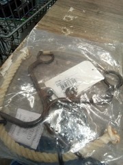 Formay BR Short «S» HACKAMORE antique 6″ Cheek Curb Chain 473 Dt
