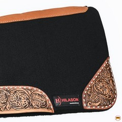 34HS 32″ X 30″ Hilason Horse Saddle PAD Western Contoured Wool Felt Moisture