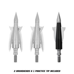 Bowmar Beast Titanium Mechanical Broadhead 125 gr. 2 in. 2 pk.