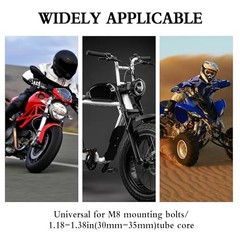 Passenger Foot Pegs M8 Foldable Footrest Rearsets 90 Degree E-bike Passenger