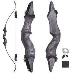 Archery Takedown Recurve Bow 60inch 30lbs,35lbs,40lbs,45lbs,50lbs,55lbs,60bs …