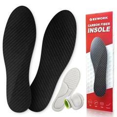 Carbon Fiber Insoles, Carbon Fiber Foot Plate 1 Pair Rigid Shoe Insert Suppor…