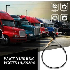 VCGTX10/55204 10FT Heavy Duty Vernier Locking Throttle Cable/Adjustable Locki…