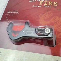 Bear Archery AA8CR021AU Apocalypse Red Brush Fire Arrow Rest for Bows New
