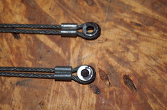Oneida Archery Eagle Bow Power Cables Black Coded Pair of 2 New