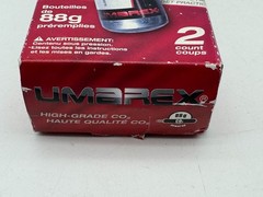 Umarex 88g CO2 Cartridges Prefilled Air Gun CO2 Cylinders – 2 Count – 2252534