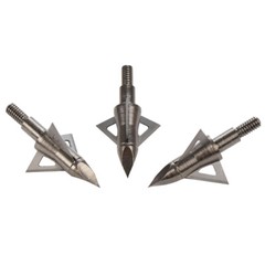 12Pcs Archery Broadheads 100/125 Grain Crossbow Recurve Compound Bow Arrow Tips