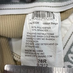 Devon Aire Women’s Beige Riding Breeches Pants Style 500R Size 28R Stretch Wick