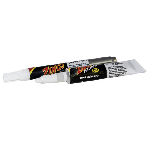 FLEX-FLETCH ZING! Product COMBO – Fletching PRIMER Pen & Kling Adhesive Tube