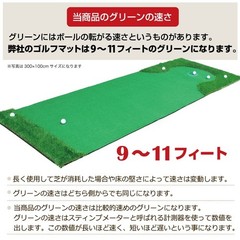 [SBR] [300x50cm] 3m Golf Putting Practice Mat Set