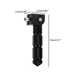 Motorcycle Scooter Black Aluminum Alloy Foldable Foot Pedals Set