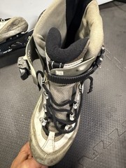 PowerSlide Nordic Trainer XC 150 Off Road Skate Ski Roller Blades Sz 10 mens