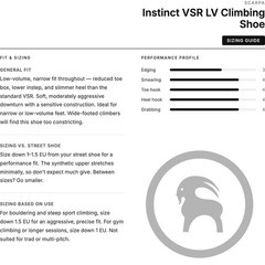 Scarpa Instinct VSR LV Climbing Shoe