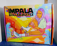 Impala Rollerskates Pastel Fade Vegan Quad Derby Roller Skates – SIZE 6 IN BOX🛼