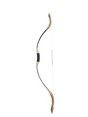 Traditional Mongolian Horse Wood Bow – 53″ Handmade Recurve Bow Black