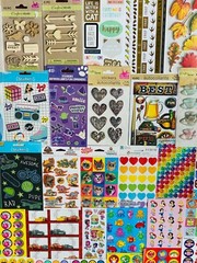 777 Stickers | LOT FOR ALL AGES | TONS OF FUN THEMES FOR ALL SEASONS HOLIDAYS