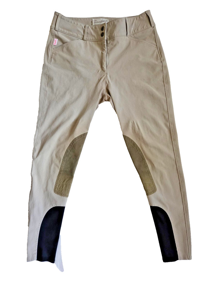 The Tailored Sportsman Trophy Hunter- Tan-Size 32R- Equestrian Breeches/Pants