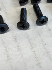 NOS 20 Vintage Steel Sex Bolts Skateboard Rails Tail Nose lot Hex headed