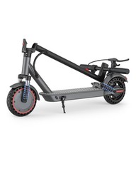Ladped Dual Suspension Electric Scooter Adult, Folding E-Scooter Range 19MILES