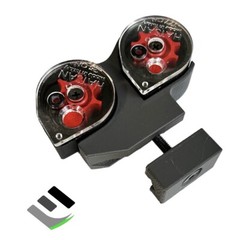 Hatsan Jet Magnetic Dual Mag Holder Pic Rail Mount Airgun Magazine Universal