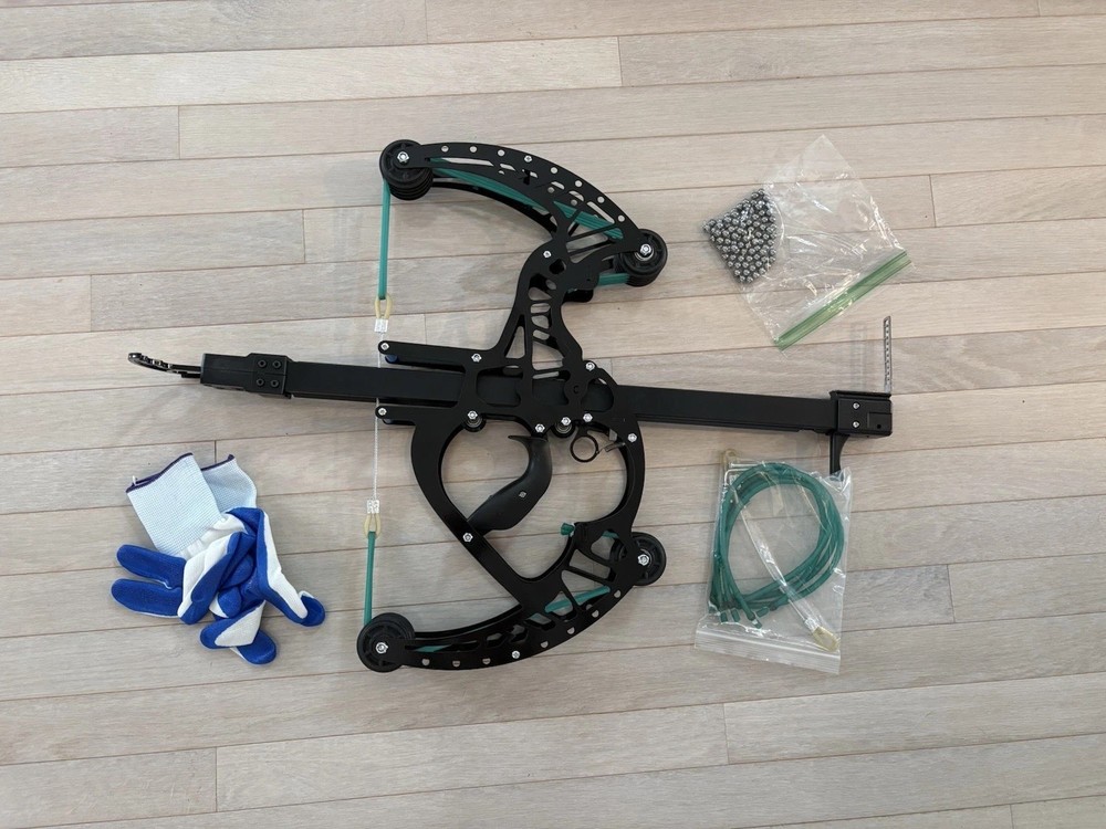 Ball Bearing Bow, Compound Bow Set That Shoots Steel Balls, Right Handed Hunt…