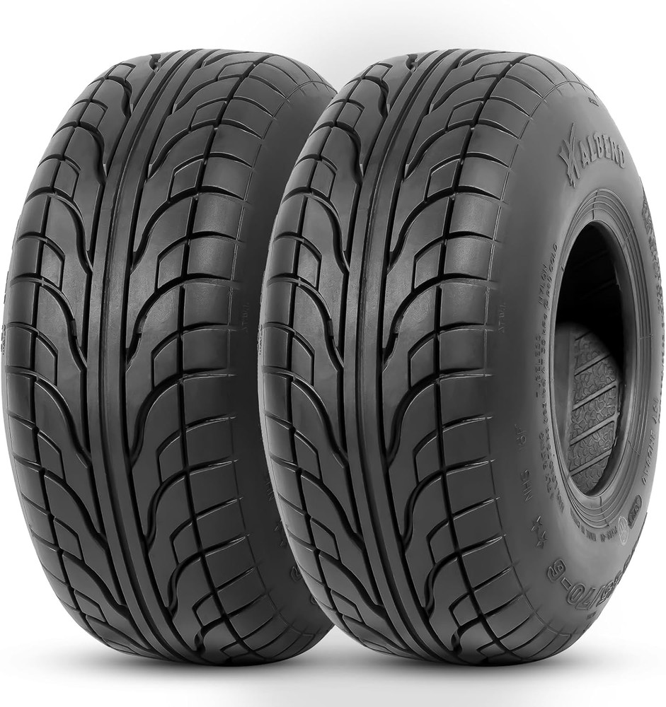 145/70-6 Go Kart Street Mini Bike ATV Tires, 4 PR 145 70-6 Off-Road Tires, Tubel