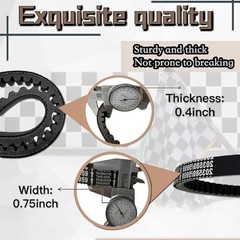 30 Series Go Kart Drive Belt Compatible with Coleman KT19Go Kart CVT Torque 6